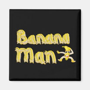 Imán Botón Banana Man