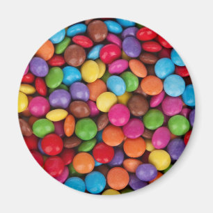 Imán Botón de Caramelo Colorido Lindo