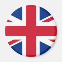 botón de la bandera británica