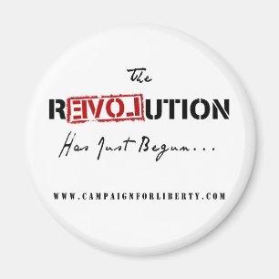Imán Botón de la revolución