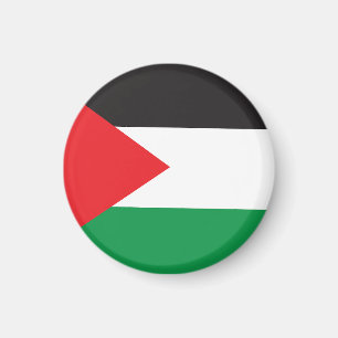 Imán Botón de Palestina, bandera palestina patriótica
