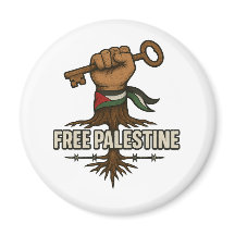 Botón de Palestina Libre – Poder y Solidaridad