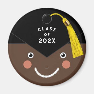 Imán Botón de regalo conmemorativo de graduación