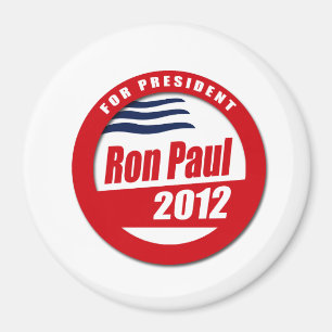 Imán Botón de Ron Paul 2012