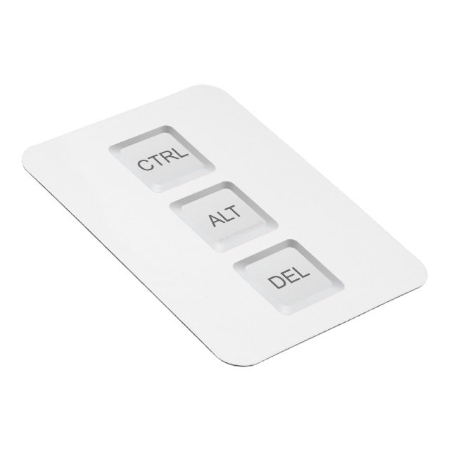 Imán Botón del teclado de computadora CTRL ALT DEL de S (Lado Derecho)