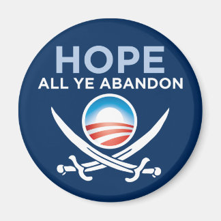 Imán botón Obama-Hope-All-Ye-Abandon