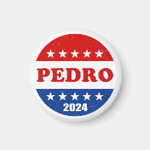 Botón Pedro Voter Elecciones 2024 Estados Unidos