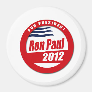 Imán Botón Ron Paul 2012