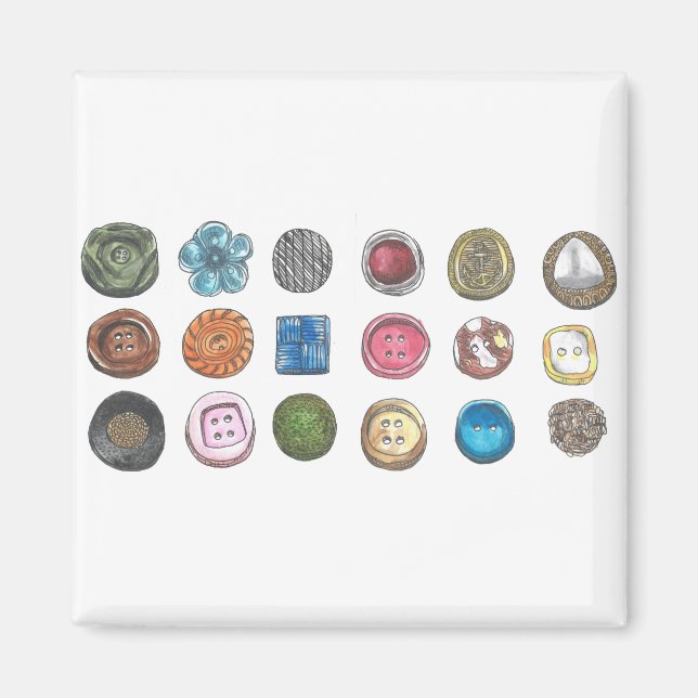 Imán Botones (Frente)