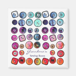 Imán Botones de costura personalizados