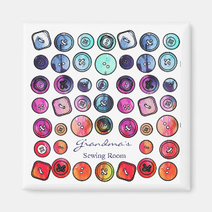 Imán Botones de costura personalizados