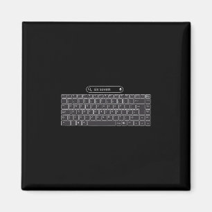 Imán Botones de teclado divertidos del meme 67