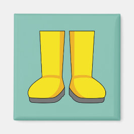 Imán Bots de lluvia amarilla
