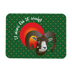 Imán Botsch 21 mars fin 20 avrigl Premium Flexi Magnet