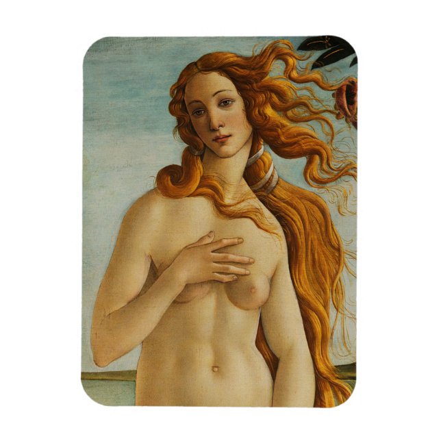 Imán Botticelli El nacimiento de Venus Magnet (Vertical)