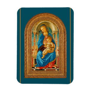 Imán Botticelli Madonna y Child