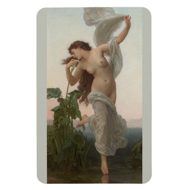 Imán Bouguereau Dawn L'Aurore Arte de Fridge de 2008 (Vertical)