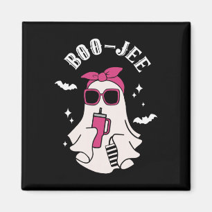 Imán Boujee Boo-jee Cute Ghost Spooky Season Halloween