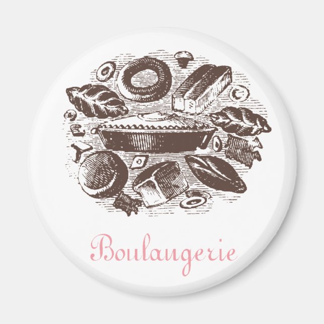 Imán Boulangerie Magnet (Frente)