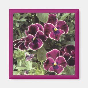 Imán Bouquet de mariposas y flores