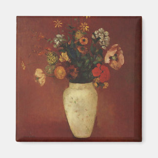Imán Bouquet en una plaza china, Bella Artes Odilon Red