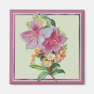 Imán Bouquet vintage