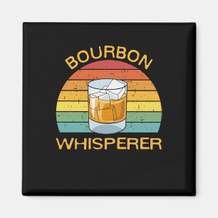 Imán Bourbon Whisperer Whiskey Bourbon Drinking Gift