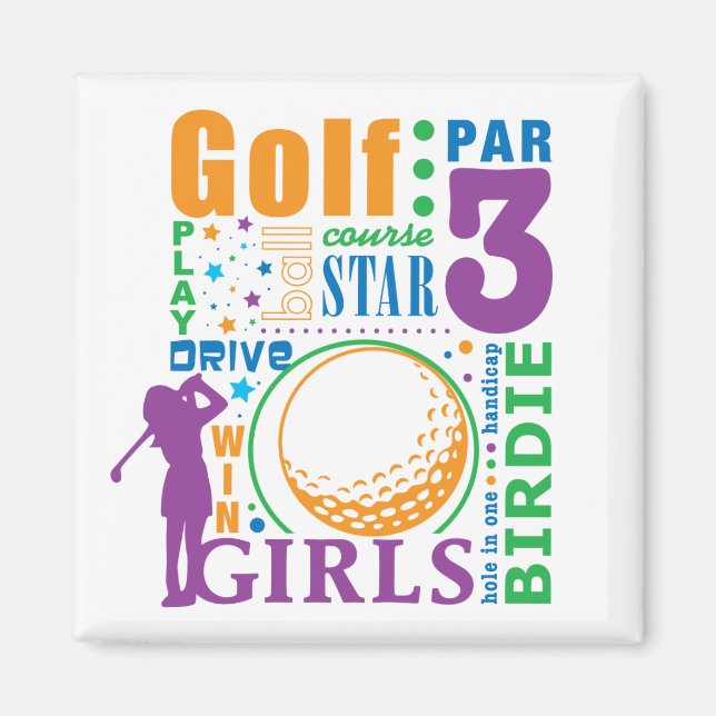 Imán Bourne Golf (Frente)