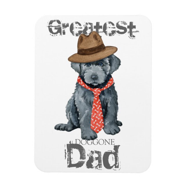 Imán Bouvier des Flandres Dad Magnet (Vertical)