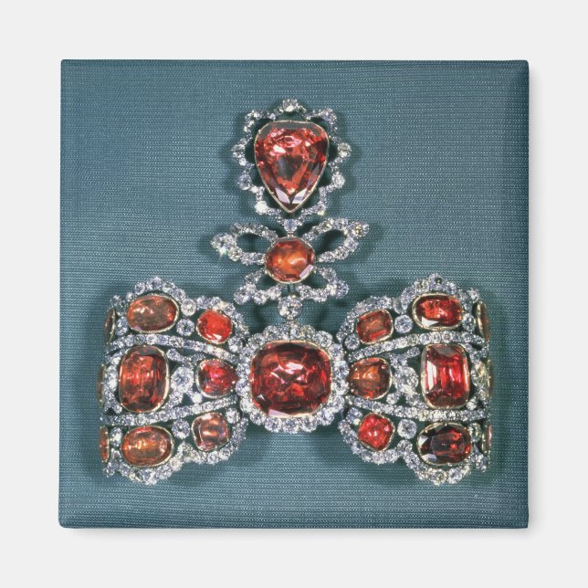 Imán Bow brooset con brillo (Frente)