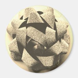 Imán Bow oro presente arco fiesta