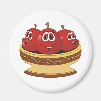 Imán Bowl lleno de Personalizado de cerezas
