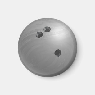 Imán Bowling Ball Gray
