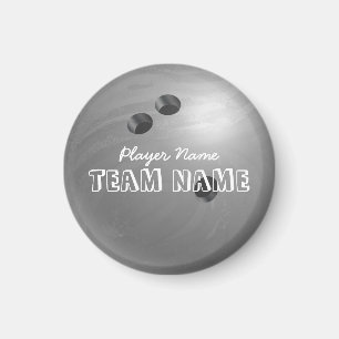Imán Bowling Ball Gray