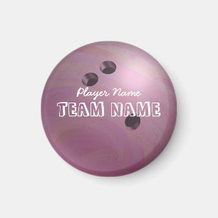 Imán Bowling Ball Pink