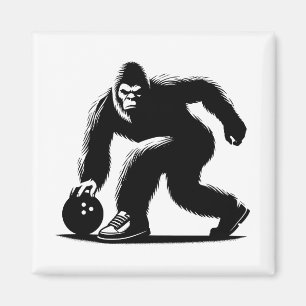 Imán Bowling Bigfoot