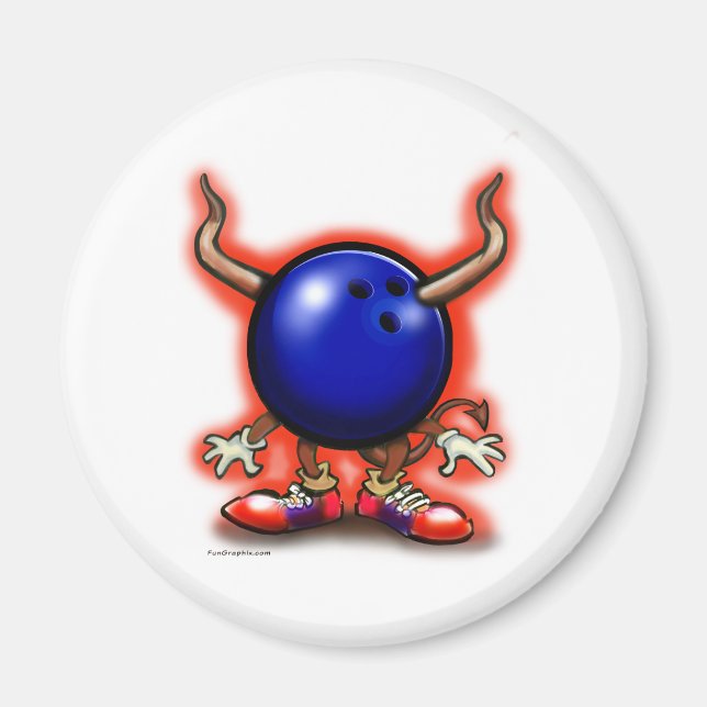 Imán Bowling Demon (Frente)