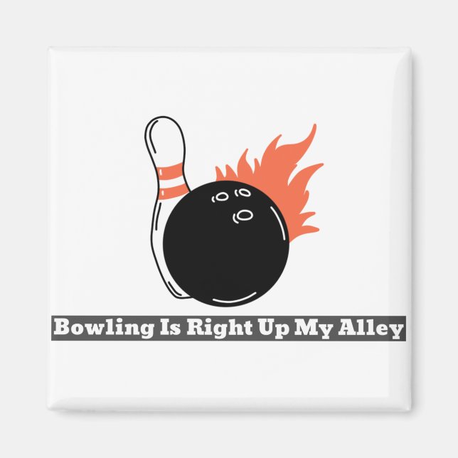 Imán Bowling está justo arriba de mi callejón (Frente)