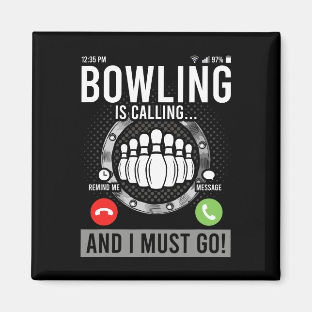 Imán Bowling Está Llamando Y Debo Ir (Frente)
