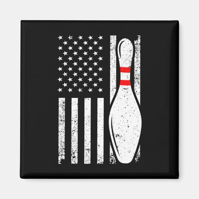 Imán Bowling Gift Bowler Accesorios para el equipo de b (Frente)