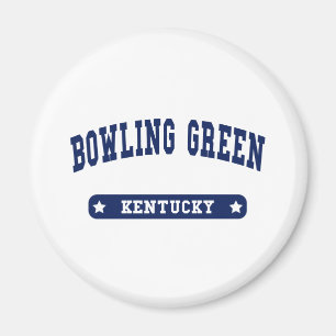 Imán Bowling Green Kentucky College Style t camisetas