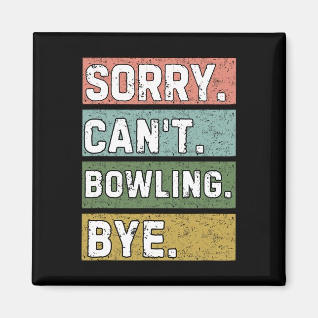 Imán Bowling Lovers (Frente)