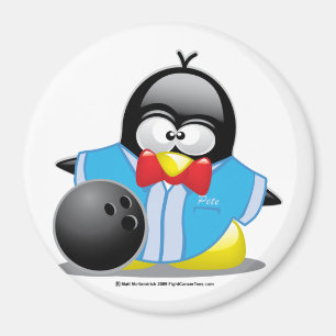 Imán Bowling Penguin