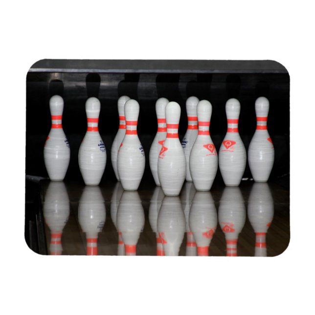 Imán Bowling Pin Magnet (Horizontal)