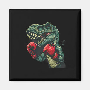 Imán Boxeador de dinosaurios Boxeador Dino Kickboxing T