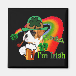 Imán Boxeador del día del St. Patricks