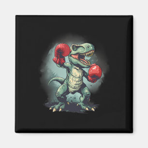 Imán Boxeador Dinosaurio Boxeo Dino Kickboxing T-rex Bo