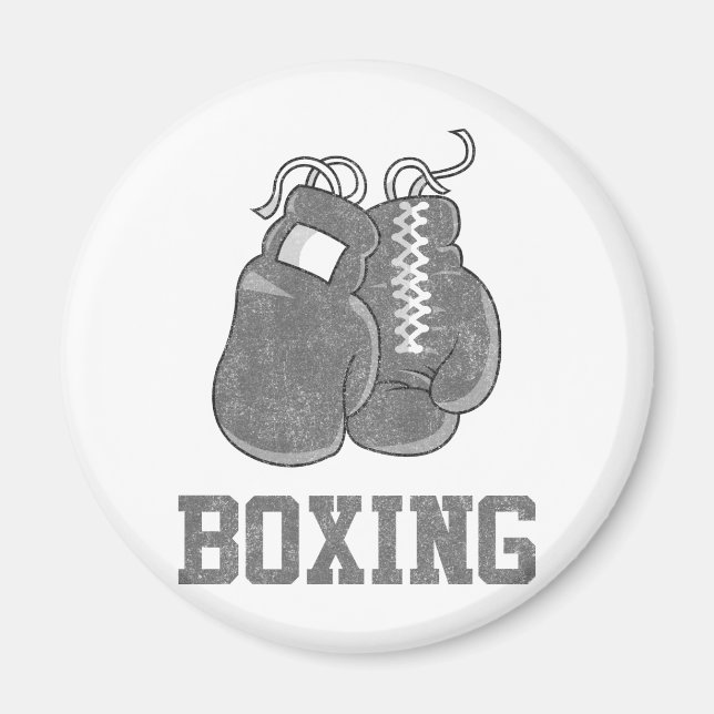 Imán Boxeo de época (Frente)