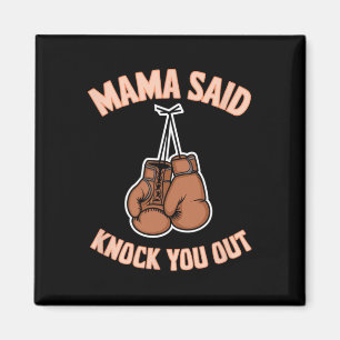 Imán Boxeo De Kickboxing Mamá Dijo Que Te Golpee A Luch