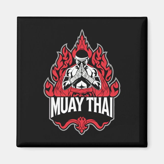 Imán Boxeo tailandés muay 1 (Frente)